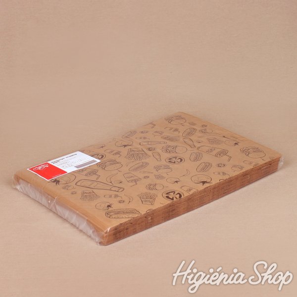 BontaBag Street Food Hamburger Csomagoló Zsírpapír- 730 db