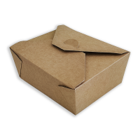 FOODBOX-M 1350 ml barna papírdoboz 50 db