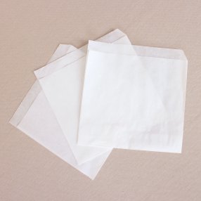 BontaBag Fehér hamburger zacskó / hamburger tasak - 1000 db