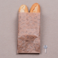 BontaBag 1 kg-os barna sütőipari papírzacskó péksüti mintával - 2000 db