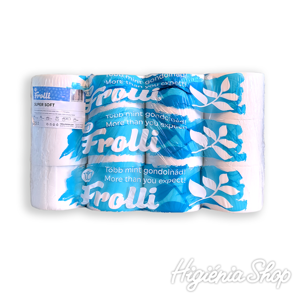 WC Papír Frolli Super Soft Compact Mini Megapack - 3 rétegű - 36 tekercs