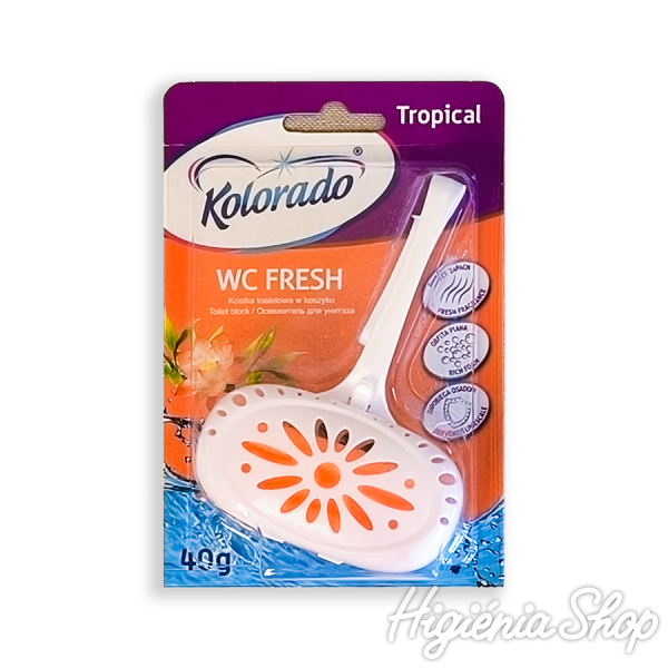 Kolorado WC Fresh kosaras toalett blokk 40g - Tropical